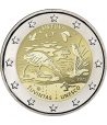 moneda 2 euros Lituania 2021 dedicada a la Reserva de la