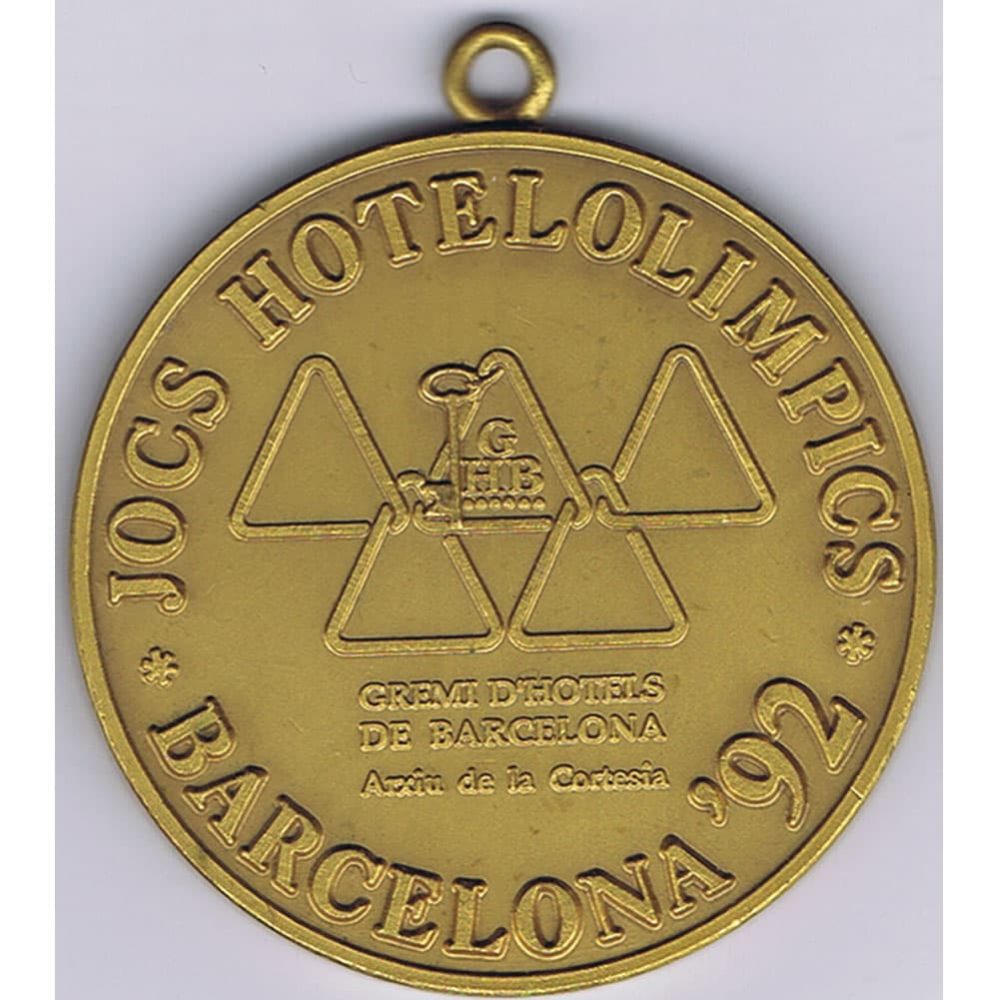 Medalla dorada Jocs Hotelolimpics Barcelona'92