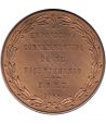 Medalla de cobre conmemorativa del Bicentenario de Carlos III. - 2 Medalla de cobre conmemorativa del Bicentenario de Carlos III. - 2