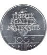 Moneda de plata de Francia 100 Francs Estatua Libertad año 1986 - 2 Moneda de plata de Francia 100 Francs Estatua Libertad año 1986 - 2