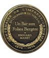Medalla Centenaire de l' Impressionnisme Un Bar aux Folies