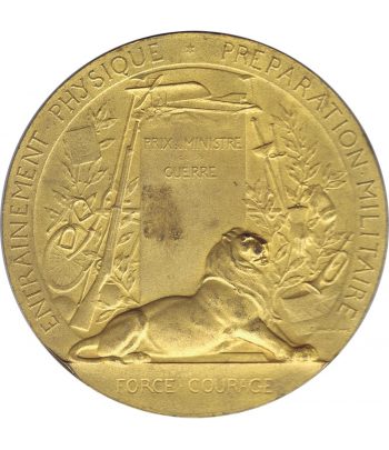 Medalla de Bronce PRO PATRIA Preparación militar