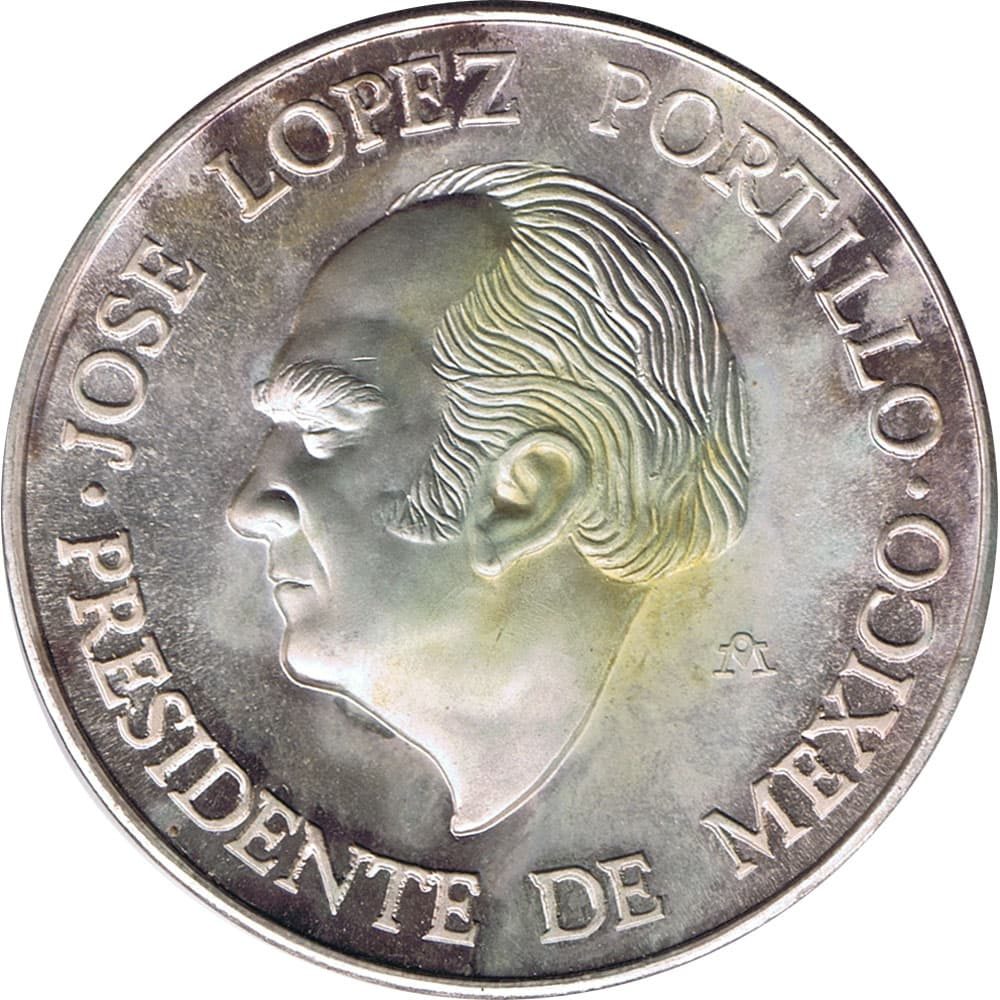 Medalla López Portillo y Juan Carlos I México 1978