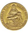Medalla de Vaticano Benedicto XVI en Alemania año 2011 en bronce