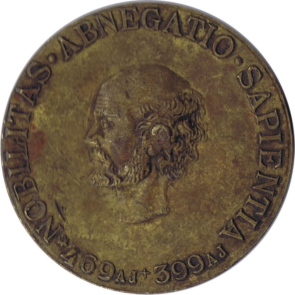 Medalla Nobilitas Abnegatio Sapientia 1896