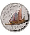 Moneda de España año 2021 Batalla de Lepanto. 10 euros Plata