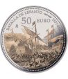 Moneda de España año 2021 Batalla de Lepanto. 50 euros Plata