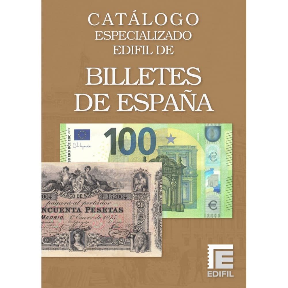 Catálogo Edifil 2021 Especializado Billetes España.