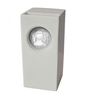 Moneda de plata de Belgica año 2021 20 euros Roger Raveel