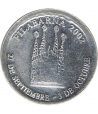 Medalla Filabarna 2002. Sagrada Familia. Gaudi. Plata