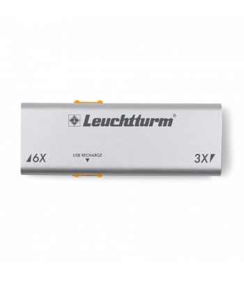 LEUCHTTURM Lupa desplegable DUPLEX 3 aumentos