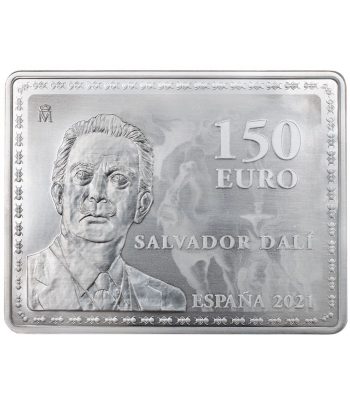 Monedas de España año 2021 Salvador Dalí. Conjunta