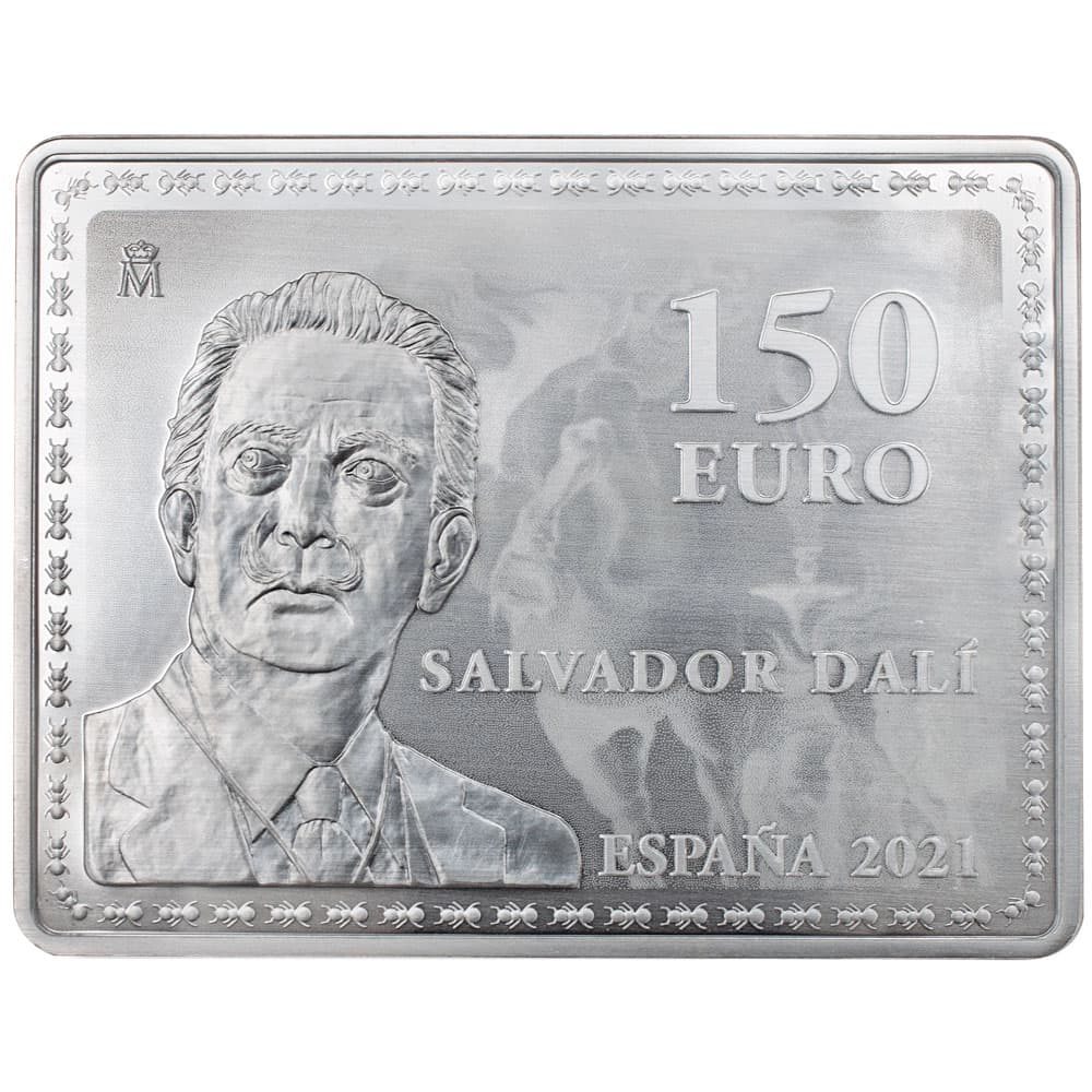 Monedas de España año 2021 Salvador Dalí. Conjunta  - 3