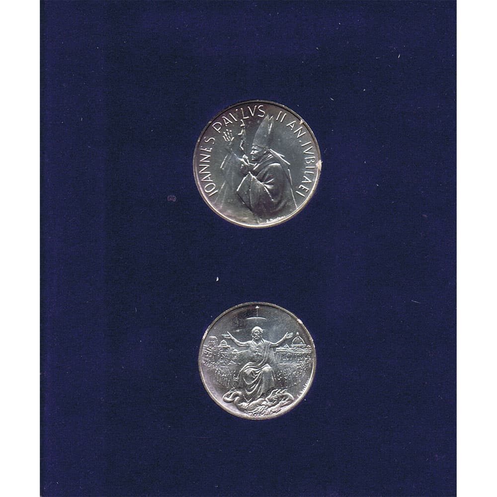 Cartera monedas Vaticano año 1983-84 en Liras