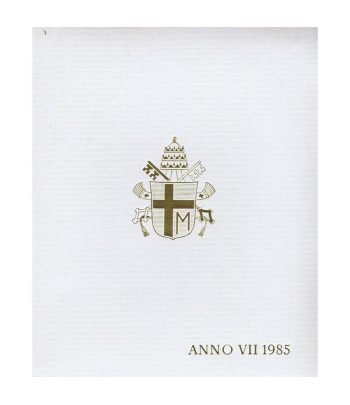 Cartera monedas Vaticano año 1985 en Liras