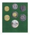 Cartera monedas Vaticano año 1989 en Liras