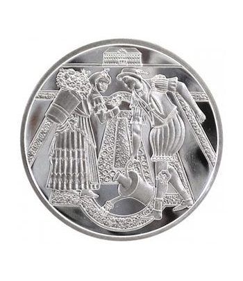 moneda Austria 10 Euros 2003 (Castillo Hof).
