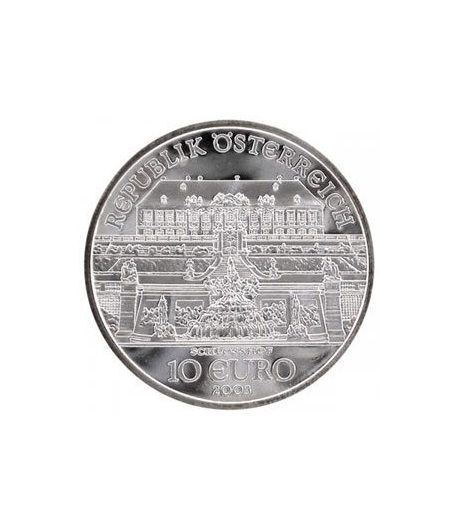 moneda Austria 10 Euros 2003 (Castillo Hof).