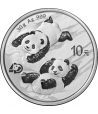 Onza de plata Moneda de China 10 Yuan Panda 2022
