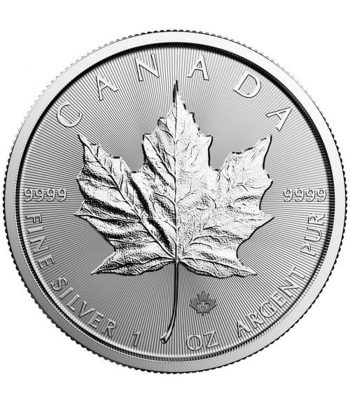 Moneda de 1$ de plata Canada Maple 2022  - 1