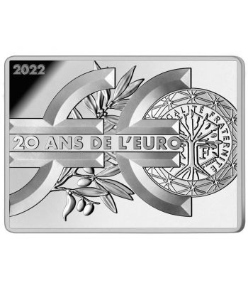 Moneda 10 euros de plata Francia 2022 Sembradora  - 2