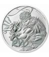 Tuvalu 1$ de plata luchador Ryu de Street Fighter año 2022