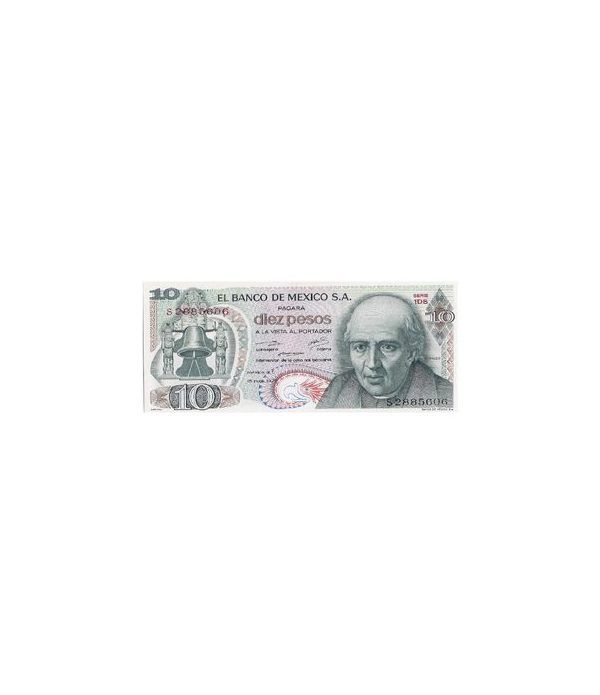 Mexico 10 Pesos 1975  - 2