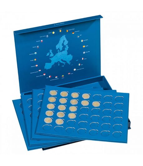 LEUCHTTURM PRESSO para 168 monedas de 2 euros