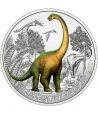 Austria moneda de 3 Euros 2021 Argentinosaurus Huinculensis