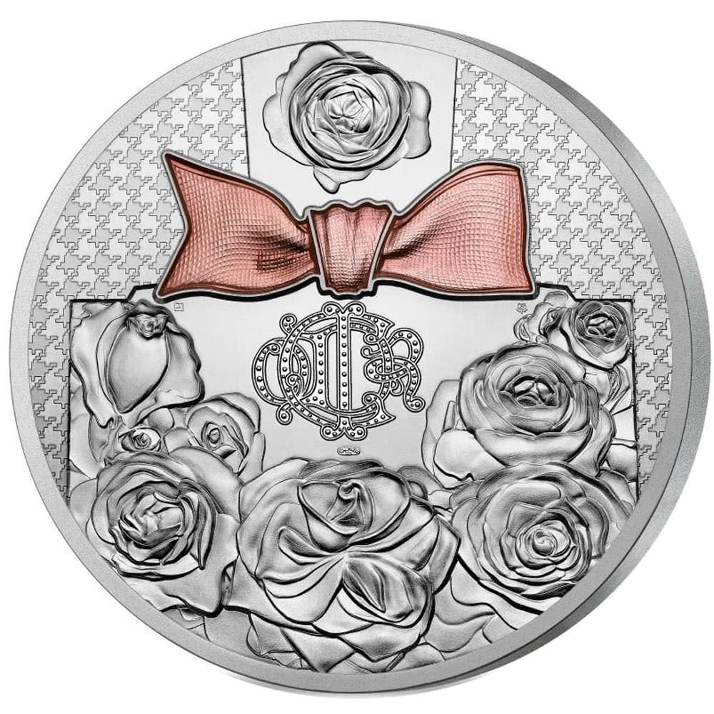 Medalla de plata Francia año 2021 Christian Dior