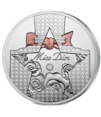 Medalla de plata Francia año 2021 Christian Dior