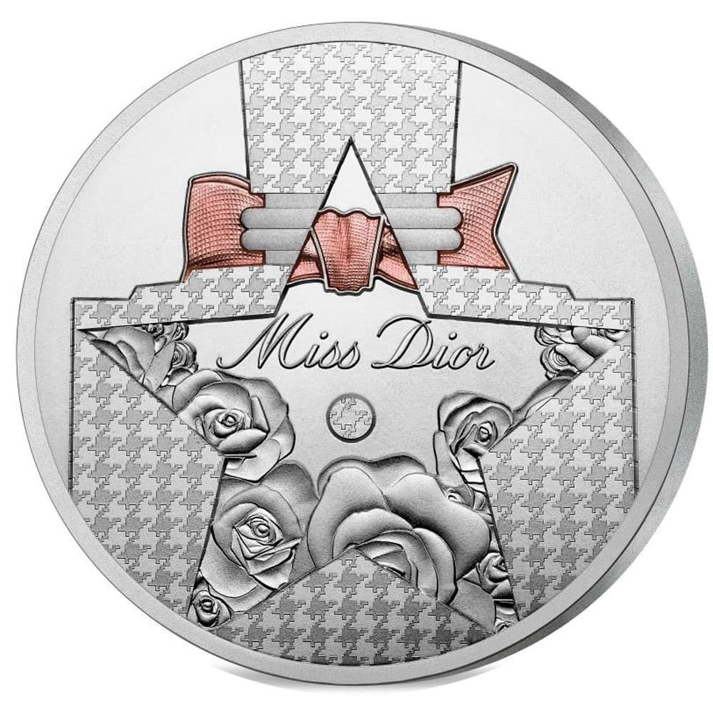 Medalla de plata Francia año 2021 Christian Dior