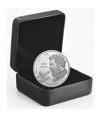 Dollar plata Proof Canada 2022 Alexander Graham Bell.