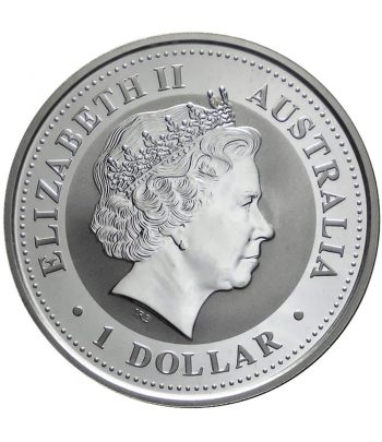 Moneda de plata Austalia 1$ Onza año Lunar Chino del Gallo 2005