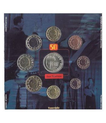 Cartera oficial euroset Belgica 2003  - 2