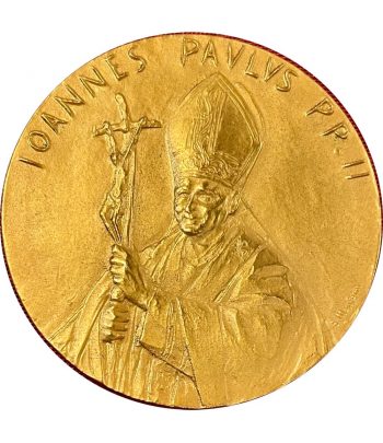 Medalla de Vaticano Papa Juan Pablo II Visita Colombia año 1986