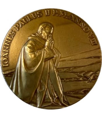 Medalla de Vaticano Papa Juan Pablo II VIII año de Pontificado                        1986.  - 1