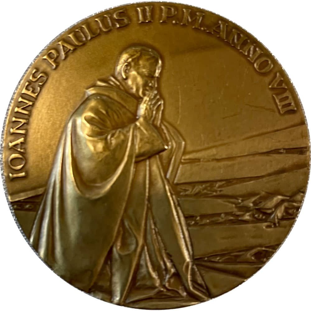 Medalla de Vaticano Papa Juan Pablo II VIII año de Pontificado