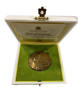 Medalla de Vaticano Papa Juan Pablo II VIII año de Pontificado