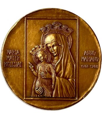 Medalla de Vaticano Papa Juan Pablo II X año de Pontificado 1988