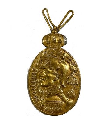 Medalla de Bronce Guerra de Marruecos. Alfonso XIII. Bronce  - 1