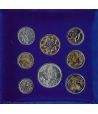 Estuche monedas San Marino 2001. Última serie de liras