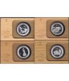 Monedas de plata 2000 pesetas Barcelona 92. 4ª Serie 1992 Monedas de plata 2000 pesetas Barcelona 92. 4ª Serie 1992