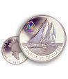 Canada 20$ (2000) Serie transportes Plata holograma (3)