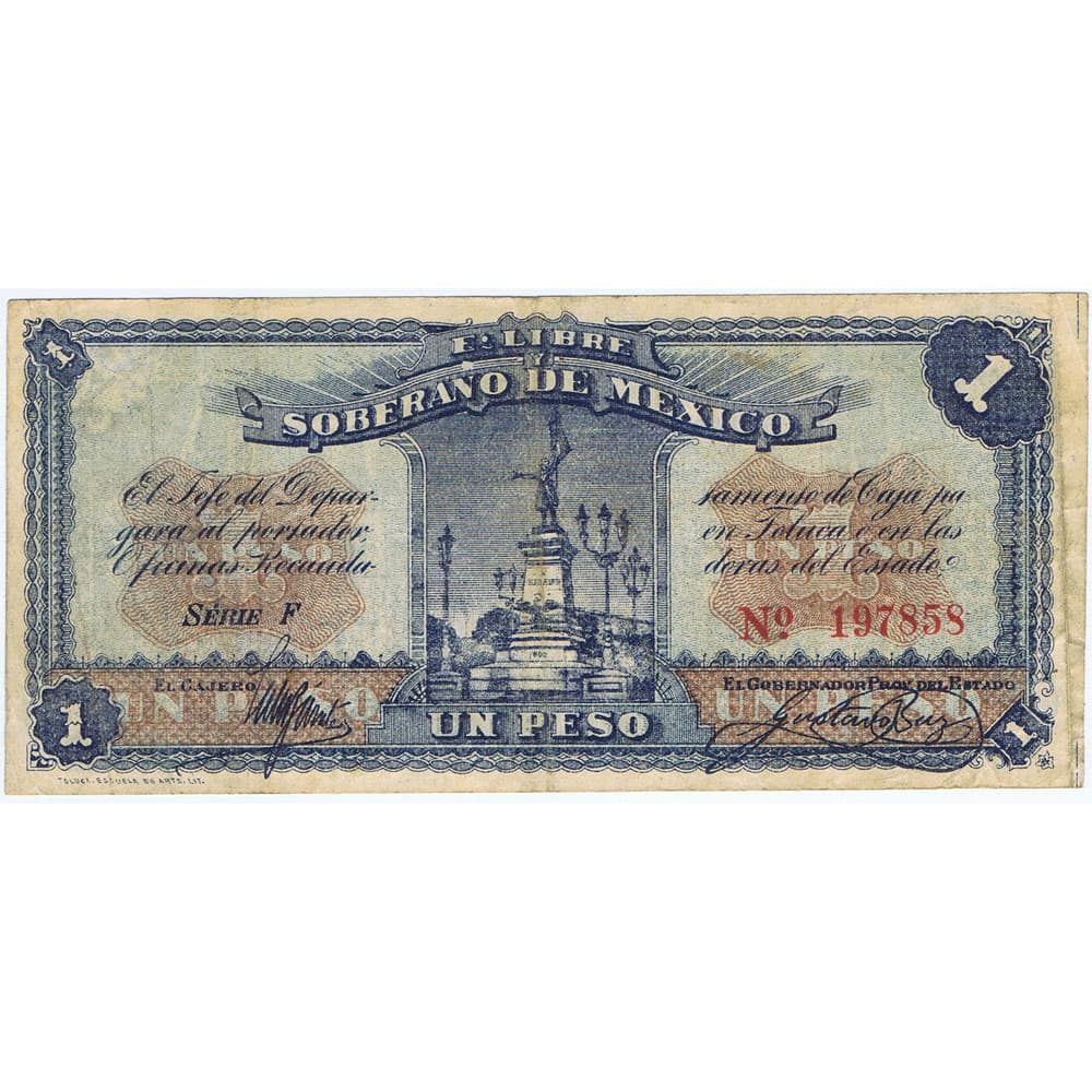 Mexico 1 Peso 1915.  - 2