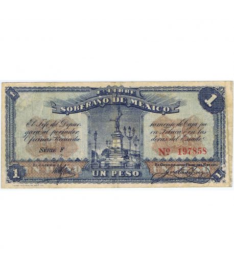 Mexico 1 Peso 1915.