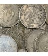 Lote 10 monedas 100 pesetas Franco. Inversión. Plata.