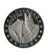 moneda Eslovaquia 10 Euros 2003 Papa Juan Pablo II