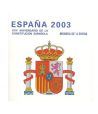 Cartera oficial euroset 12 Euros España 2003