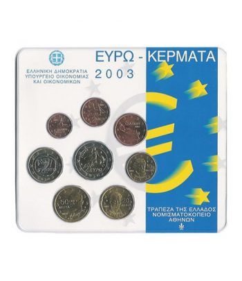 Cartera oficial euroset Grecia 2003